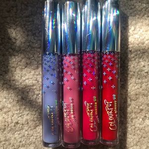 4 Colourpop lips